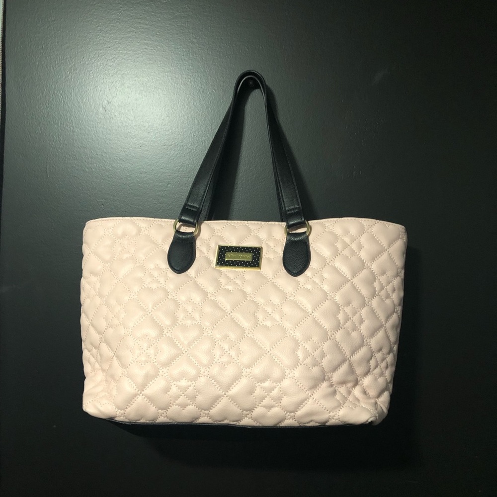 Betsey Johnson Quilted Tote Bag